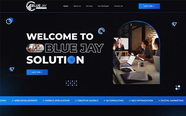 Image gallery marquee